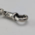 Circa 1919 British Antique Sterling Silver Albert Chain, 53g, Sterling Silver Medal Fob